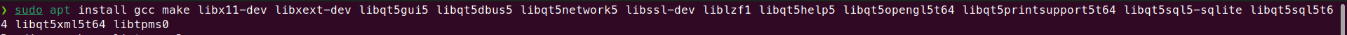 Terminal installing VirtualBox peer dependencies packages